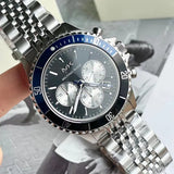 Michael Kors Bayville Chronograph Black Dial Silver Steel Strap Watch For Men - MK8749 Buy Now By Michael Kors