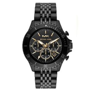 Michael Kors Bayville Chronograph Black Dial Black Steel Strap Watch For Men - MK8750 Buy Now By Michael Kors
