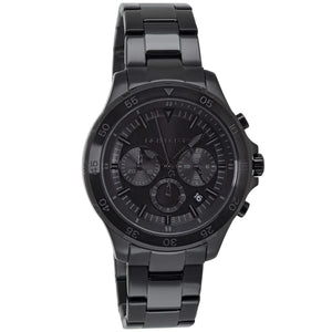 Michael Kors Alek Oversized Black Dial Black Steel Strap Watch For Men - MK8900 Buy Now By Michael Kors