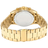 Michael Kors Slim Runway Chronograph Gold Dial Gold Steel Strap Watch For Men - MK8909 Buy Now By Michael Kors
