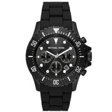 Michael Kors Everest Chronograph Black Dial Black Silicone Strap Watch For Men - MK8980 Buy Now By Michael Kors