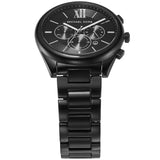 Michael Kors Langford Chronograph Black Dial Black Steel Strap Watch For Men - MK8993 Buy Now By Michael Kors