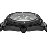 Michael Kors Maritime Three Hand Black Dial Black Steel Strap Watch for Men - MK9181 Buy Now By Michael Kors