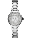 Emporio Armani Mia Three Crystals Silver Dial Silver Steel Strap Watch For Women - AR11632 Buy Now By Emporio Armani