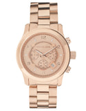 Michael Kors Runway Chronograph Rose Gold Dial Rose Gold Steel Strap Watch for Men - MK8096 Buy Now By Michael Kors