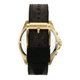 Michael Kors Brecken Chronograph Black Dial Brown Leather Strap Watch For Men - MK8849 Buy Now By Michael Kors