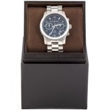 Michael Kors Hunger Stop 100 Series Navy Blue Dial Silver Steel Strap Watch for Women - MK5814 Buy Now By Michael Kors