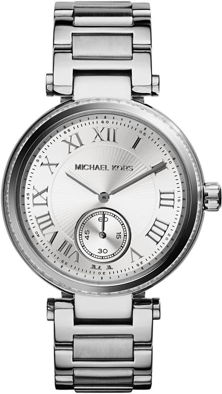 Michael Kors Skylar Silver Dial Silver Steel Strap Watch for Women - MK5866 Buy Now By Michael Kors