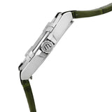 Maurice Lacroix Aikon Quartz Black Dial Green Crocodile Leather Strap Watch for Men - AI1008-PVB21-330-1 Buy Now By Maurice Lacroix