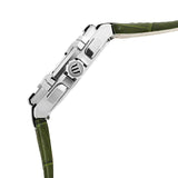 Maurice Lacroix Aikon Chronograph Black Dial Green Leather Strap Watch for Men - AI1018-PVB21-330-1 Buy Now By Maurice Lacroix