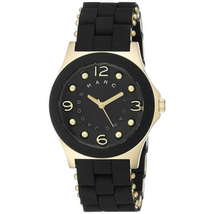 Marc Jacobs Pelly Black Dial Black Silicone Strap Watch for Women - MBM2540 Buy Now By Marc Jacobs