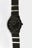 Calvin Klein Minimal Black Dial Black Steel Strap Watch For Men - K3M524Z1 Buy Now By Calvin Klein