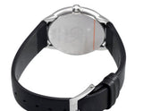 Calvin Klein Minimal Diamonds Black Dial Black Leather Strap Watch for Men - K3M211CS Buy Now By Calvin Klein