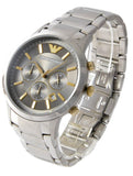Emporio Armani Quartz Grey Dial Silver Steel Strap Watch For Men - AR11047 Buy Now By Emporio Armani