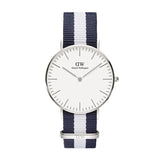 Daniel Wellington Classic Glasgow White Dial Two Tone NATO Strap Unisex Watch - DW00100047 Buy Now By Daniel Wellington