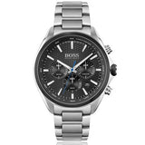Hugo Boss Montre Distinct Black Dial Silver Steel Strap Watch for Men - 1513857 Buy Now By Hugo Boss