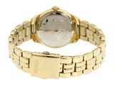 Guess Dazzling Diamonds Gold Dial Gold Steel Strap Watch for Women - W85110L1 Buy Now By Guess