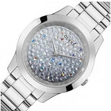 Guess Crush Silver Dial Silver Steel Strap Watch For Women - GW0020L1 Buy Now By Guess