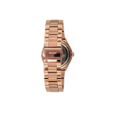 Guess Mini Spectrum Quartz Rose Gold Dial Rose Gold Steel Strap Watch For Women - W0122L3 Buy Now By Guess