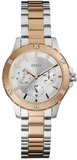 Guess Mist Quartz Silver Dial Two Tone Steel Strap Watch For Women - W0443L4 Buy Now By Guess