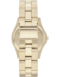 Marc Jacobs Blade Gold Dial Gold Steel Strap Watch for Women - MBM3126 Buy Now By Marc Jacobs