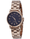 Marc Jacobs Baker Navy Blue Dial Rose Gold Steel Strap Watch for Women - MBM3332 Buy Now By Marc Jacobs