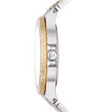 Michael Kors Lennox Three Hand Silver Dial Two Tone Steel Strap Watch For Women - MK7338 Buy Now By Michael Kors