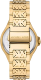 Michael Kors Lennox Three-Hand Gold Dial Gold Steel Strap Watch For Women - MK7339 Buy Now By Michael Kors