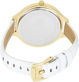 Michael Kors Slim Runway Quartz Gold Dial White Leather Strap Watch For Women - MK2389 Buy Now By Michael Kors
