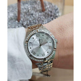 Guess Cosmo Diamonds Silver Dial Silver Steel Strap Watch For Women - GW0033L1 Buy Now By Guess