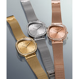 Guess Tapestry Diamonds Silver Dial Silver Mesh Bracelet Watch for Women - GW0354L1 Buy Now By Guess