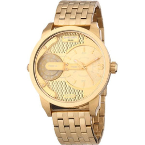 Diesel Mini Daddy Gold Dial Gold Steel Strap Watch For Men - DZ7306 Buy Now By Diesel