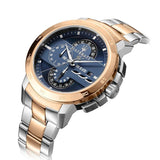 Maserati Ingegno Chronograph Blue Dial Two Tone Steel Strap Watch for Men - R8873619002 Buy Now By Maserati