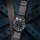 Seiko Prospex Black Series 1965 Limited Edition Black Dial Brown NATO Strap Watch For Men - SPB253J1 Buy Now By Seiko