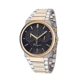 Salvatore Ferragamo F-80 Classic Black Dial Two Tone Steel Strap Watch for Men - SFME00921 Buy Now By Salvatore Ferragamo