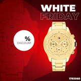Tommy Hilfiger Lars Chronograph Gold Dial Gold Steel Strap Watch For Men - 1792060 Buy Now By Tommy Hilfiger