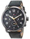 Tommy Hilfiger Briggs Black Dial Black Leather Strap Watch for Men - 1791426 Buy Now By Tommy Hilfiger
