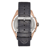 Hugo Boss Onyx Grey Dial Black Leather Strap Watch for Men - 1513366 Buy Now By Hugo Boss