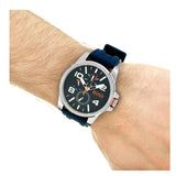 Hugo Boss Detroit Quartz Blue Dial Blue Silicone Strap Watch For Men - 1550008 Buy Now By Hugo Boss
