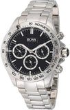 Hugo Boss Ikon Black Dial Silver Steel Strap Watch for Men - 1512965 Buy Now By Hugo Boss