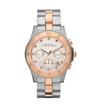 Marc Jacobs Blade Chronograph Silver Dial Two Tone Steel Strap Watch for Women - MBM3178 Buy Now By Marc Jacobs