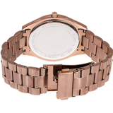 Michael Kors Runway Quartz Brown Dial Brown Steel Strap Watch For Women - MK3418 Buy Now By Michael Kors