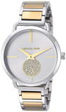 Michael Kors Silver Dial Two Tone Steel Strap Watch for Women - MK3679 Buy Now By Michael Kors