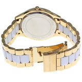 Michael Kors Slim Runway Quartz White Dial Two Tone Steel Strap Watch For Women - MK4295 Buy Now By Michael Kors