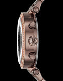 Michael Kors Parker Analog Quartz Brown Dial Brown Steel Strap Watch For Women - MK6378 Buy Now By Michael Kors