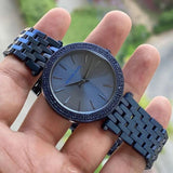 Michael Kors Darci Blue Dial Blue Steel Strap Watch for Women - MK3417 Buy Now By Michael Kors