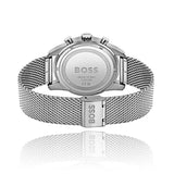 Hugo Boss Skymaster Green Dial Silver Mesh Bracelet Watch for Men - 1513938 Buy Now By Hugo Boss