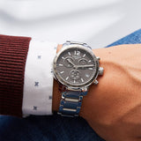 Tissot Quickster Chronograph Black Dial Silver Steel Strap Watch For Men - T095.417.11.067.00 Buy Now By Tissot