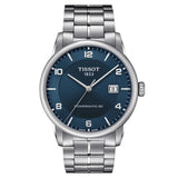 Tissot Luxury Powermatic 80 Blue Dial Silver Steel Strap Watch For Men - T086.407.11.041.00 Buy Now By Tissot