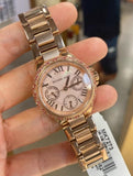 Michael Kors Mini Camille Multifunction Rose Gold Dial Rose Gold Steel Strap Watch For Women - MK7273 Buy Now By Michael Kors